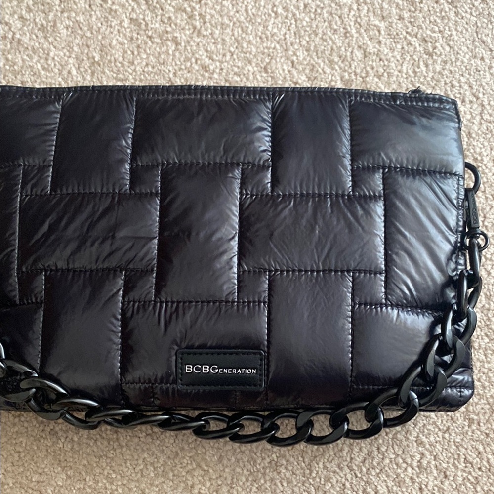 BCBGeneration Black Quilted Bag